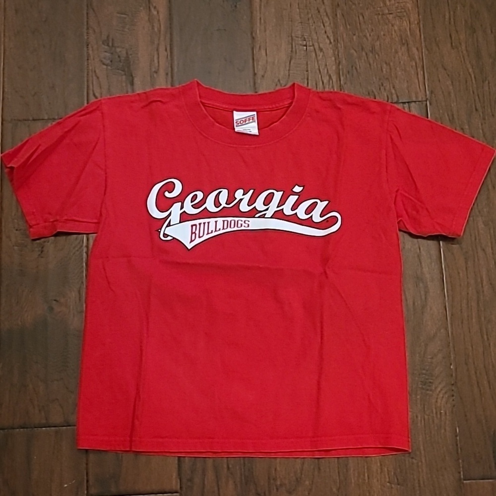 💥3for$12💥 Soffe GA Bulldogs shirt size Large (14/16)